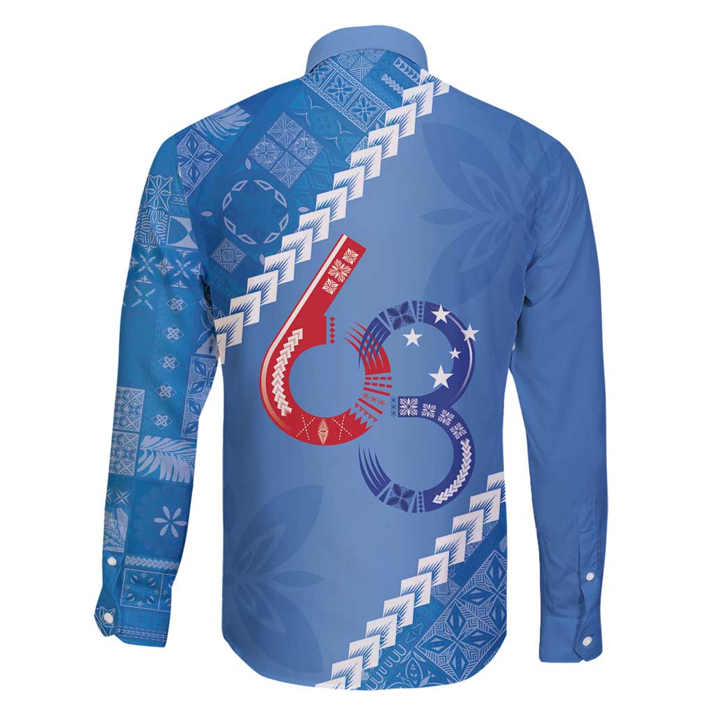 Samoa Independence Day Family Matching Tank Maxi Dress and Hawaiian Shirt Anniversary 63th-Siapo Art