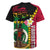 Vanuatu Nakamal and Plumeria Flowers Rugby Jersey Polynesian Pattern
