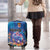 Fiji Bula Luggage Cover Tropical Plants with Palm Tree and Iguana Colorful