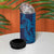 Aloha Hawaii Whale Kakau and Polynesian Tattoo 4 in 1 Can Cooler Tumbler Dark Navy Color