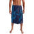 Aloha Hawaii Whale Kakau and Polynesian Tattoo Lavalava Dark Navy Color