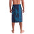 Aloha Hawaii Whale Kakau and Polynesian Tattoo Lavalava Dark Navy Color