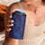 Aloha Hawaii Whale Kakau and Polynesian Tattoo 4 in 1 Can Cooler Tumbler Purple Color