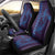 Aloha Hawaii Whale Kakau and Polynesian Tattoo Car Seat Cover Purple Color