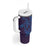 Aloha Hawaii Whale Kakau and Polynesian Tattoo Tumbler With Handle Purple Color