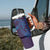 Aloha Hawaii Whale Kakau and Polynesian Tattoo Tumbler With Handle Purple Color