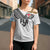 Custom Rugby Fiji Cross Shoulder Shirt Fijian Masi Tribal Sporty Style White Color - Polynesian Pride