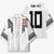 Custom Rugby Fiji Kimono Fijian Masi Tribal Sporty Style White Color - Polynesian Pride
