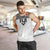 Custom Rugby Fiji Men Tank Top Fijian Masi Tribal Sporty Style White Color - Polynesian Pride