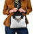 Rugby Fiji Shoulder Handbag Fijian Masi Tribal Sporty Style White Color - Polynesian Pride