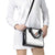 Rugby Fiji Shoulder Handbag Fijian Masi Tribal Sporty Style White Color - Polynesian Pride