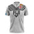 Custom Rugby Fiji Zipper Polo Shirt Fijian Masi Tribal Sporty Style White Color - Polynesian Pride