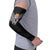 Custom Rugby Fiji Arm Sleeves Fijian Masi Tribal Sporty Style Black Color - Polynesian Pride