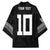 Custom Rugby Fiji Kimono Fijian Masi Tribal Sporty Style Black Color - Polynesian Pride