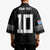 Custom Rugby Fiji Kimono Fijian Masi Tribal Sporty Style Black Color - Polynesian Pride