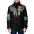 Custom Rugby Fiji Padded Jacket Fijian Masi Tribal Sporty Style Black Color - Polynesian Pride