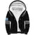 Custom Rugby Fiji Sherpa Hoodie Fijian Masi Tribal Sporty Style Black Color - Polynesian Pride