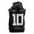 Custom Rugby Fiji Sleeveless Hoodie Fijian Masi Tribal Sporty Style Black Color - Polynesian Pride