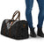 Rugby Fiji Travel Bag Fijian Masi Tribal Sporty Style Black Color - Polynesian Pride
