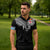 Custom Rugby Fiji Zipper Polo Shirt Fijian Masi Tribal Sporty Style Black Color - Polynesian Pride