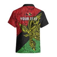 Personalised Papua New Guinea Southern Highlands Province Hawaiian Shirt PNG Birds Of Paradise Polynesian Arty Style LT03 - Polynesian Pride