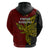 Papua New Guinea Western Province Hoodie PNG Birds Of Paradise Polynesian Arty Style LT03 - Polynesian Pride