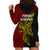 Papua New Guinea Western Province Hoodie Dress PNG Birds Of Paradise Polynesian Arty Style LT03 - Polynesian Pride