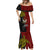 Papua New Guinea Western Province Mermaid Dress PNG Birds Of Paradise Polynesian Arty Style LT03 - Polynesian Pride