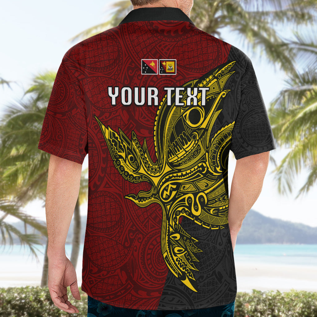 Personalised Papua New Guinea Western Province Hawaiian Shirt PNG Birds Of Paradise Polynesian Arty Style LT03 - Polynesian Pride