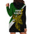 Papua New Guinea Western Highlands Province Hoodie Dress PNG Birds Of Paradise Polynesian Arty Style LT03 - Polynesian Pride