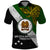Papua New Guinea Western Highlands Province Polo Shirt PNG Birds Of Paradise Polynesian Arty Style LT03 Green - Polynesian Pride