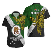 Personalised Papua New Guinea Western Highlands Province Hawaiian Shirt PNG Birds Of Paradise Polynesian Arty Style LT03 - Polynesian Pride