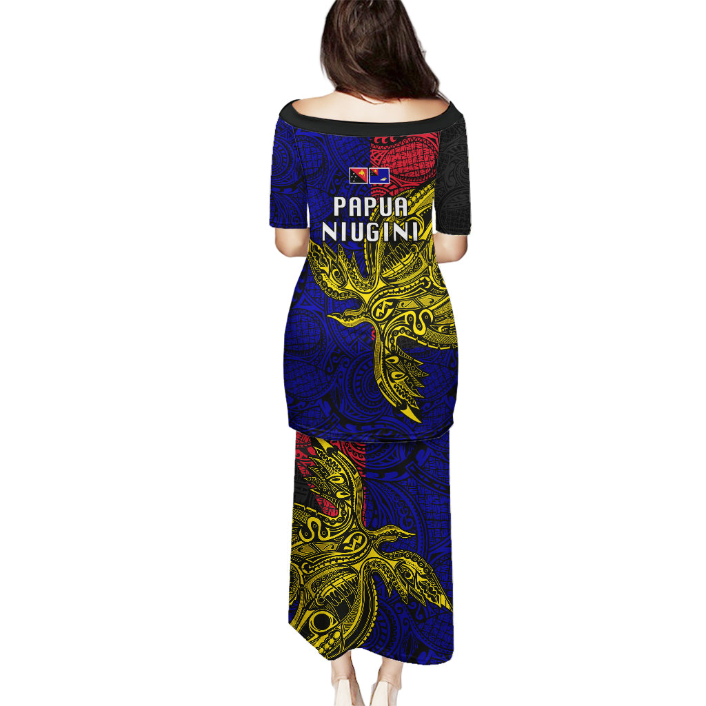 Papua New Guinea West New Britain Province Puletasi PNG Birds Of Paradise Polynesian Arty Style LT03 - Polynesian Pride