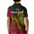 Personalised Papua New Guinea Sandaun Province Kid Polo Shirt PNG Birds Of Paradise Polynesian Arty Style LT03 - Polynesian Pride