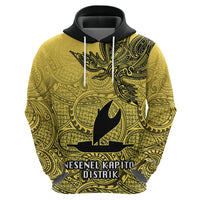 Personalised Papua New Guinea National Capital District Hoodie PNG Birds Of Paradise Polynesian Arty Style LT03 - Polynesian Pride