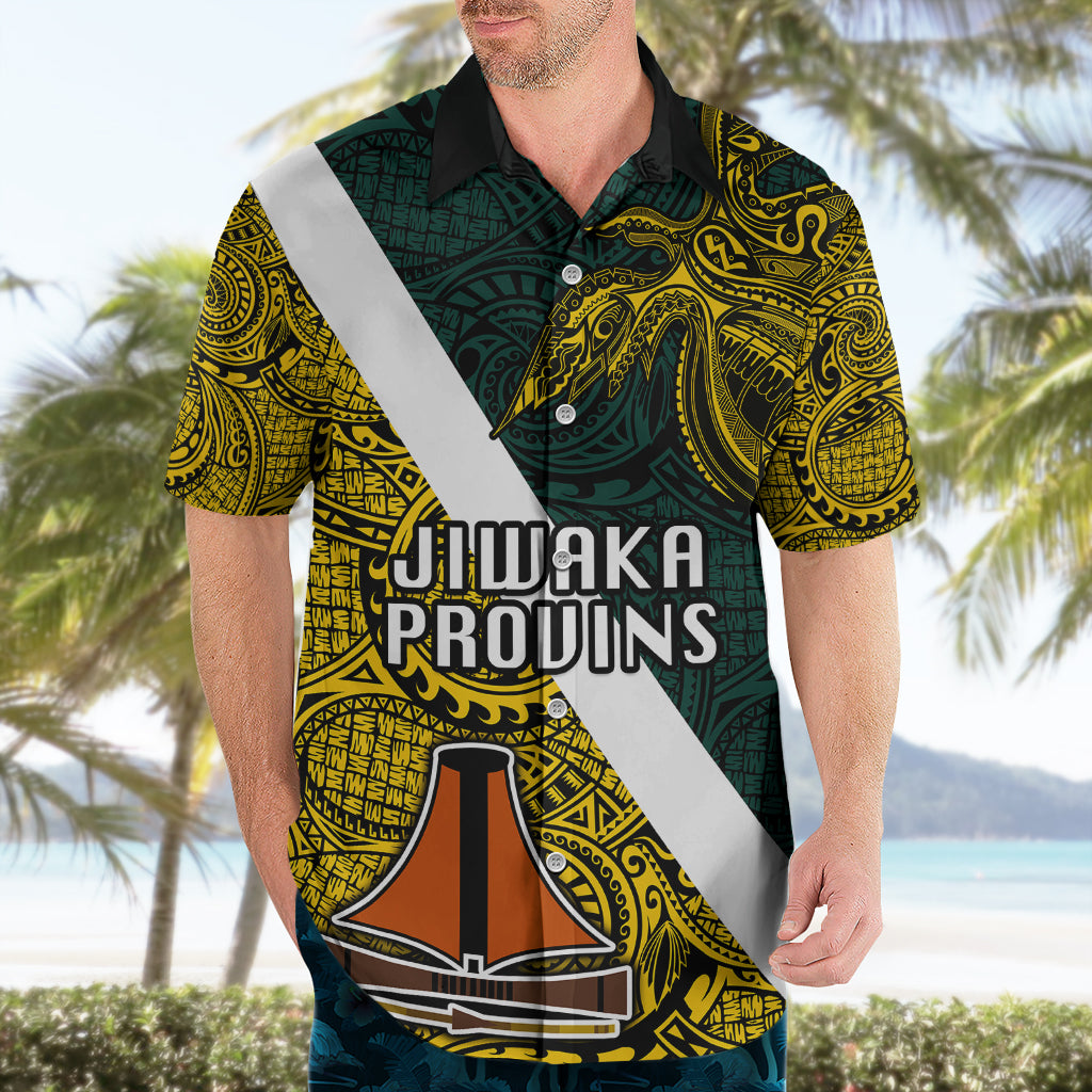 Personalised Papua New Guinea Jiwaka Province Hawaiian Shirt PNG Birds Of Paradise Polynesian Arty Style LT03 - Polynesian Pride