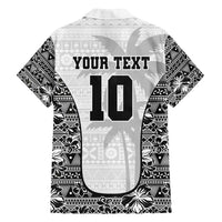 Custom Fiji Pacific Rugby 2024 Family Matching Long Sleeve Bodycon Dress and Hawaiian Shirt Tapa Tribal and Fijian Masi Pattern LT03 - Polynesian Pride