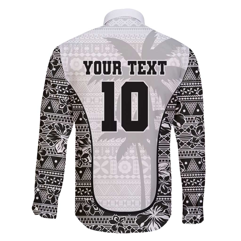 Custom Fiji Pacific Rugby 2024 Family Matching Long Sleeve Bodycon Dress and Hawaiian Shirt Tapa Tribal and Fijian Masi Pattern LT03 - Polynesian Pride