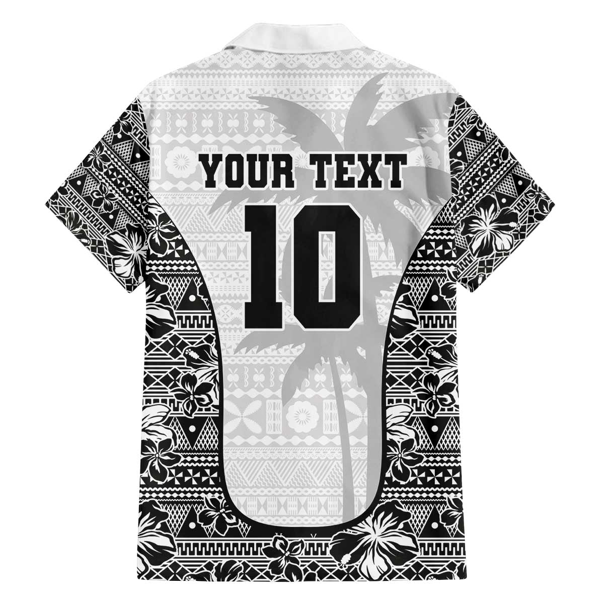 Custom Fiji Pacific Rugby 2024 Family Matching Off The Shoulder Long Sleeve Dress and Hawaiian Shirt Tapa Tribal and Fijian Masi Pattern