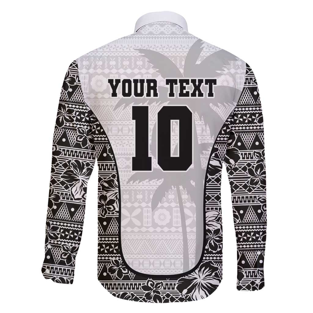 Custom Fiji Pacific Rugby 2024 Family Matching Short Sleeve Bodycon Dress and Hawaiian Shirt Tapa Tribal and Fijian Masi Pattern LT03 - Polynesian Pride
