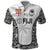 Custom Fiji Pacific Rugby 2024 Polo Shirt Tapa Tribal and Fijian Masi Pattern