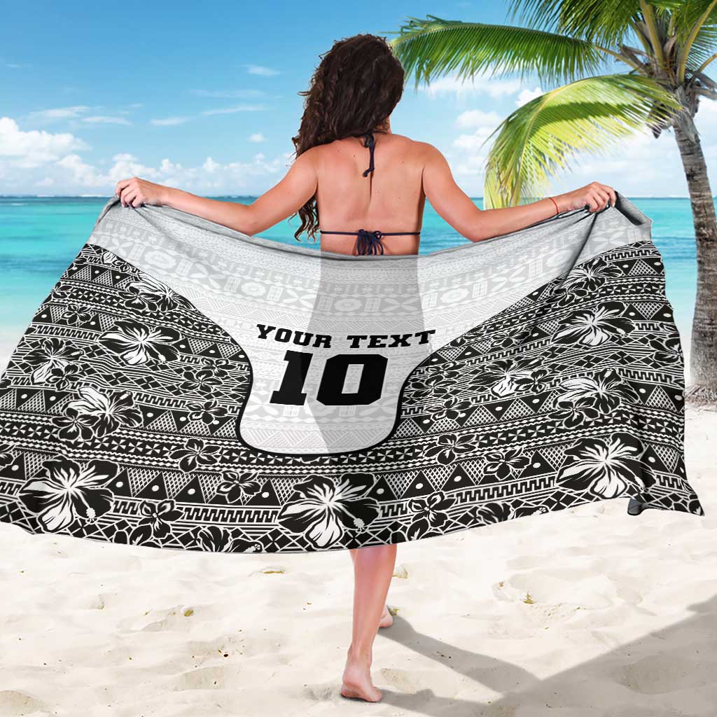 Custom Fiji Pacific Rugby 2024 Sarong Tapa Tribal and Fijian Masi Pattern