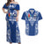 Custom Samoa Pacific Rugby 2024 Couples Matching Off Shoulder Maxi Dress and Hawaiian Shirt Polynesian Pacific Tribal Pattern