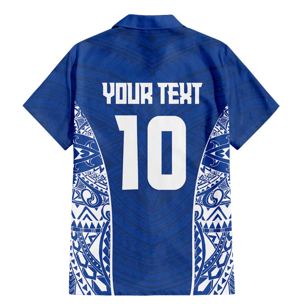 Custom Samoa Pacific Rugby 2024 Family Matching Mermaid Dress and Hawaiian Shirt Polynesian Pacific Tribal Pattern