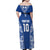 Custom Samoa Pacific Rugby 2024 Family Matching Off Shoulder Maxi Dress and Hawaiian Shirt Polynesian Pacific Tribal Pattern