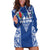 Custom Samoa Pacific Rugby 2024 Hoodie Dress Polynesian Pacific Tribal Pattern