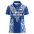 Custom Samoa Pacific Rugby 2024 Women Polo Shirt Polynesian Pacific Tribal Pattern