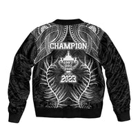 New Zealand Rugby Bomber Jacket Aotearoa Champion Cup History with Silver Fern LT03 - Polynesian Pride