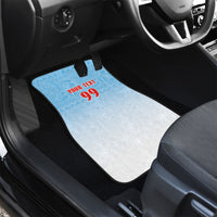 Custom Fijian Rugby Car Mats Tapa Pattern Retro Sporty Style LT03 - Polynesian Pride