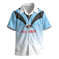 Custom Fijian Rugby Kid Hawaiian Shirt Tapa Pattern Retro Sporty Style LT03 - Polynesian Pride